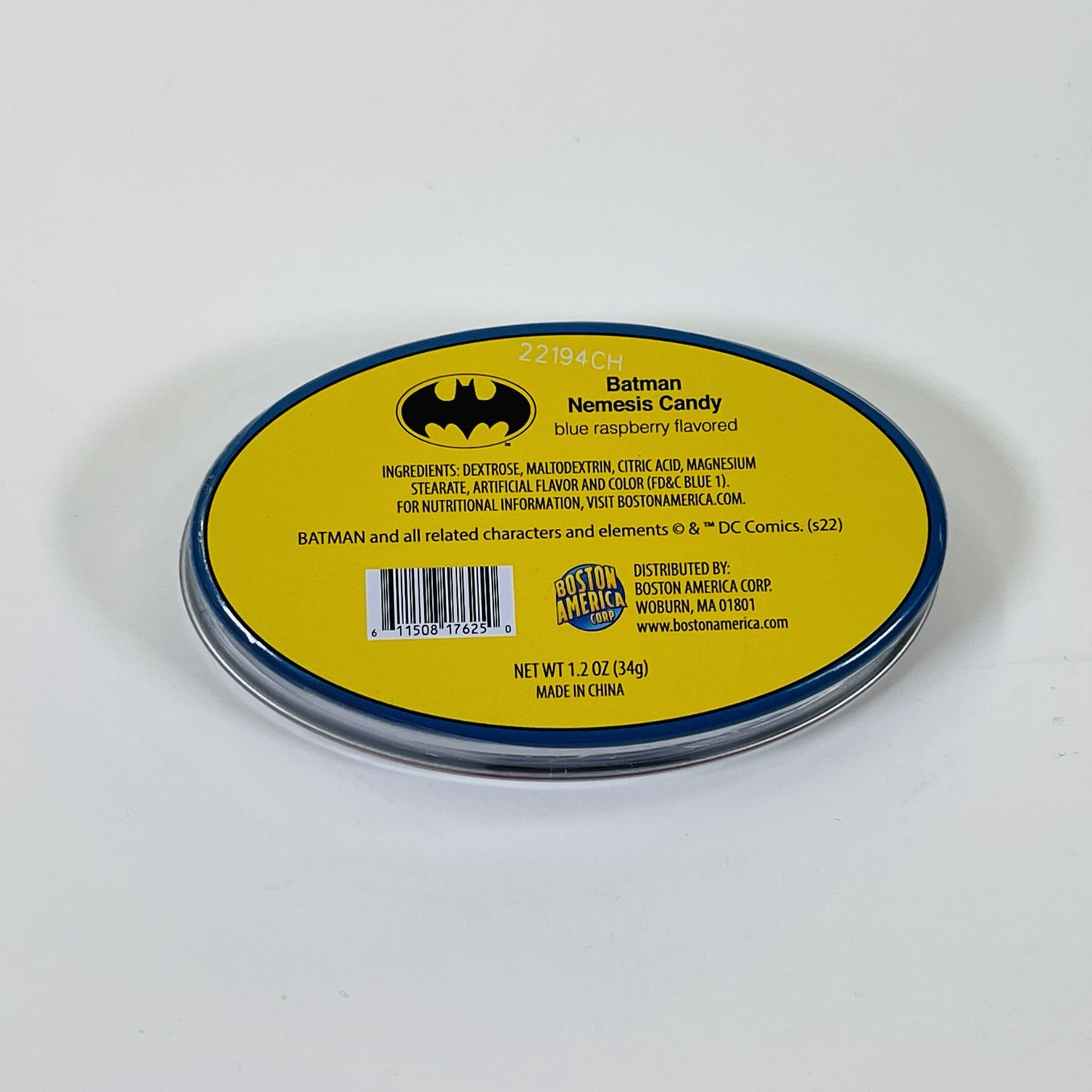 Batman Nemesis Mints Sour Blue Raz