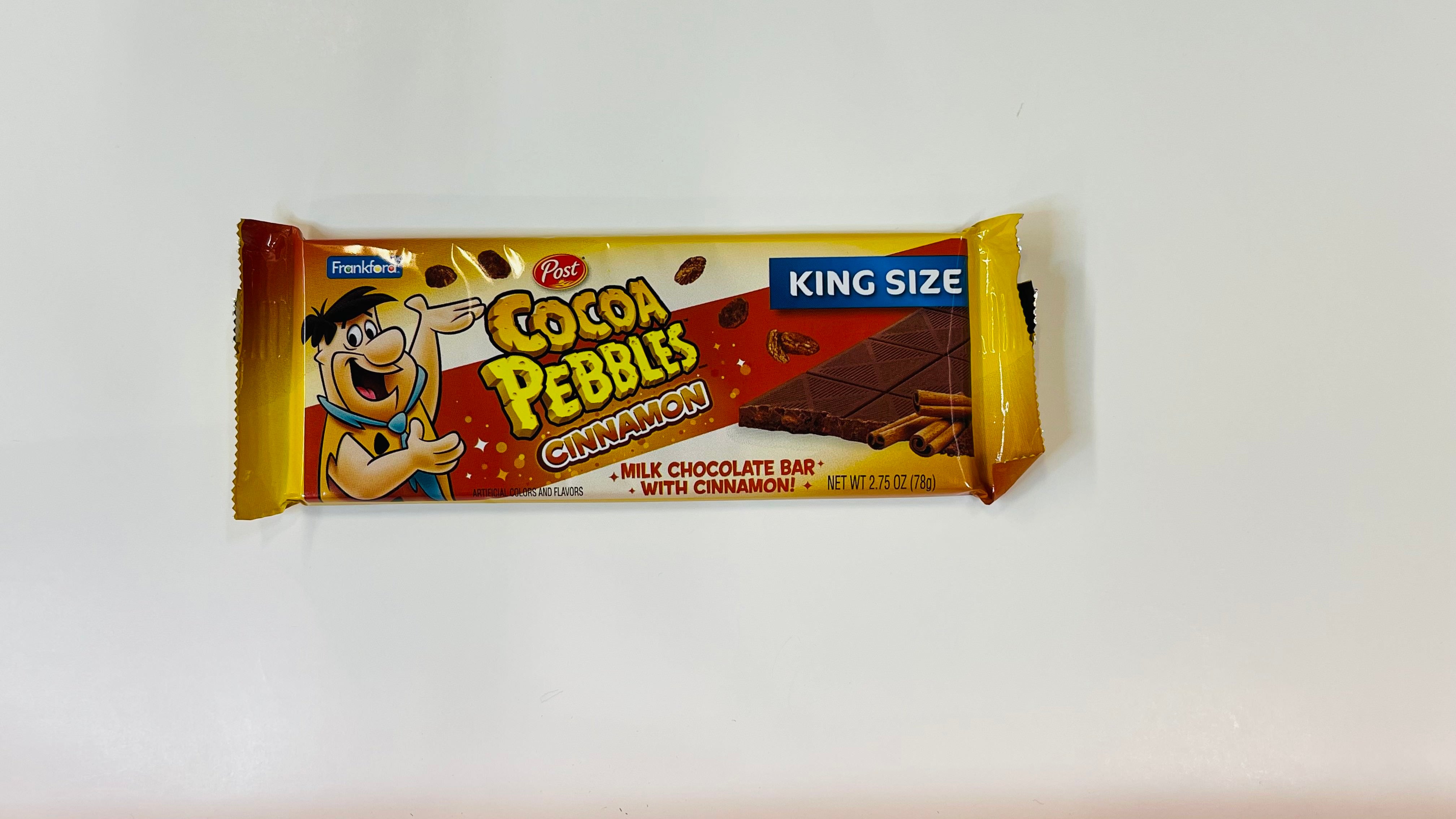 Cocoa Pebbles King Size Cinnamon Bar Candy Heaven