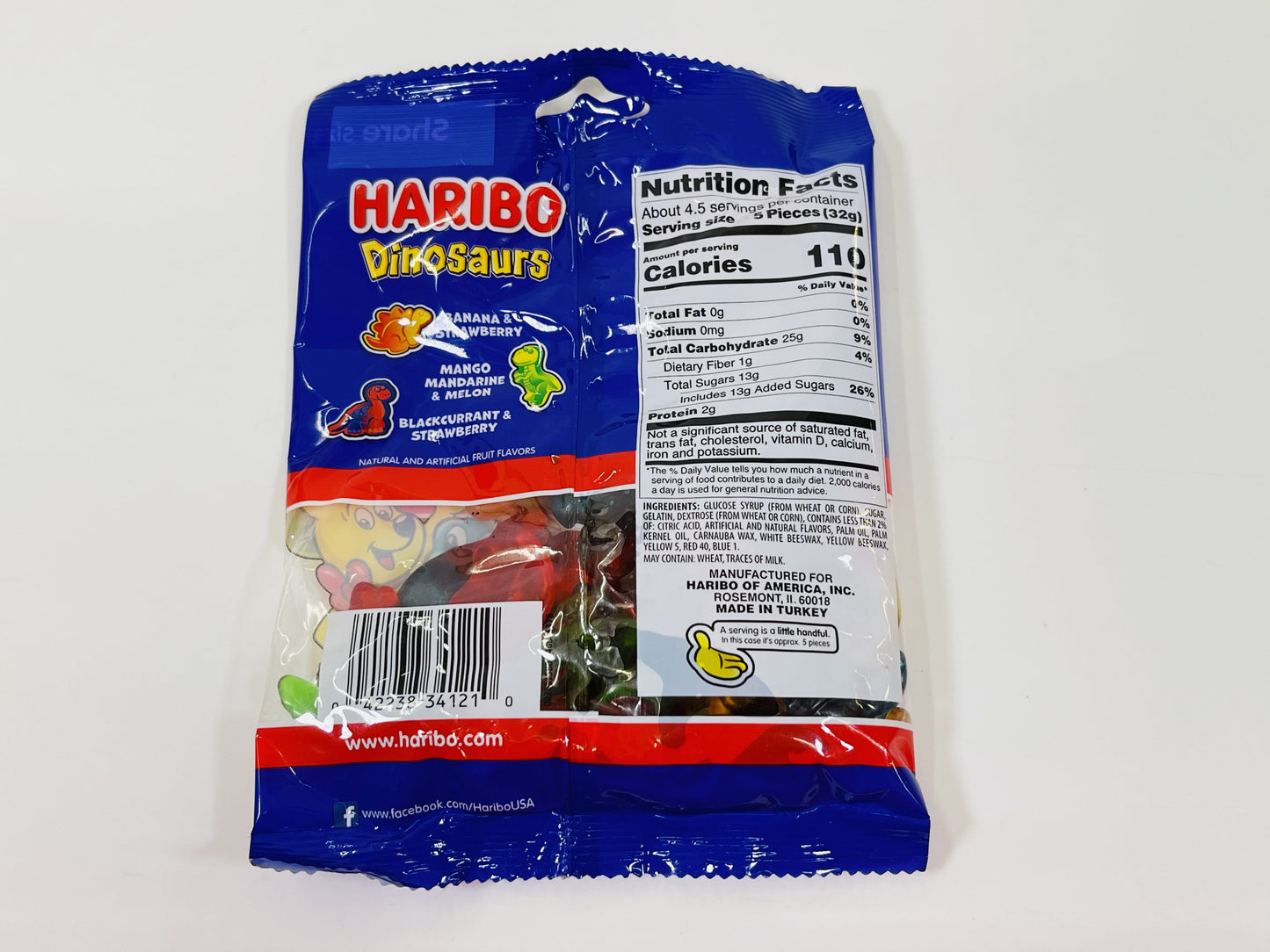 HARIBO GUMMY PEG BAGS