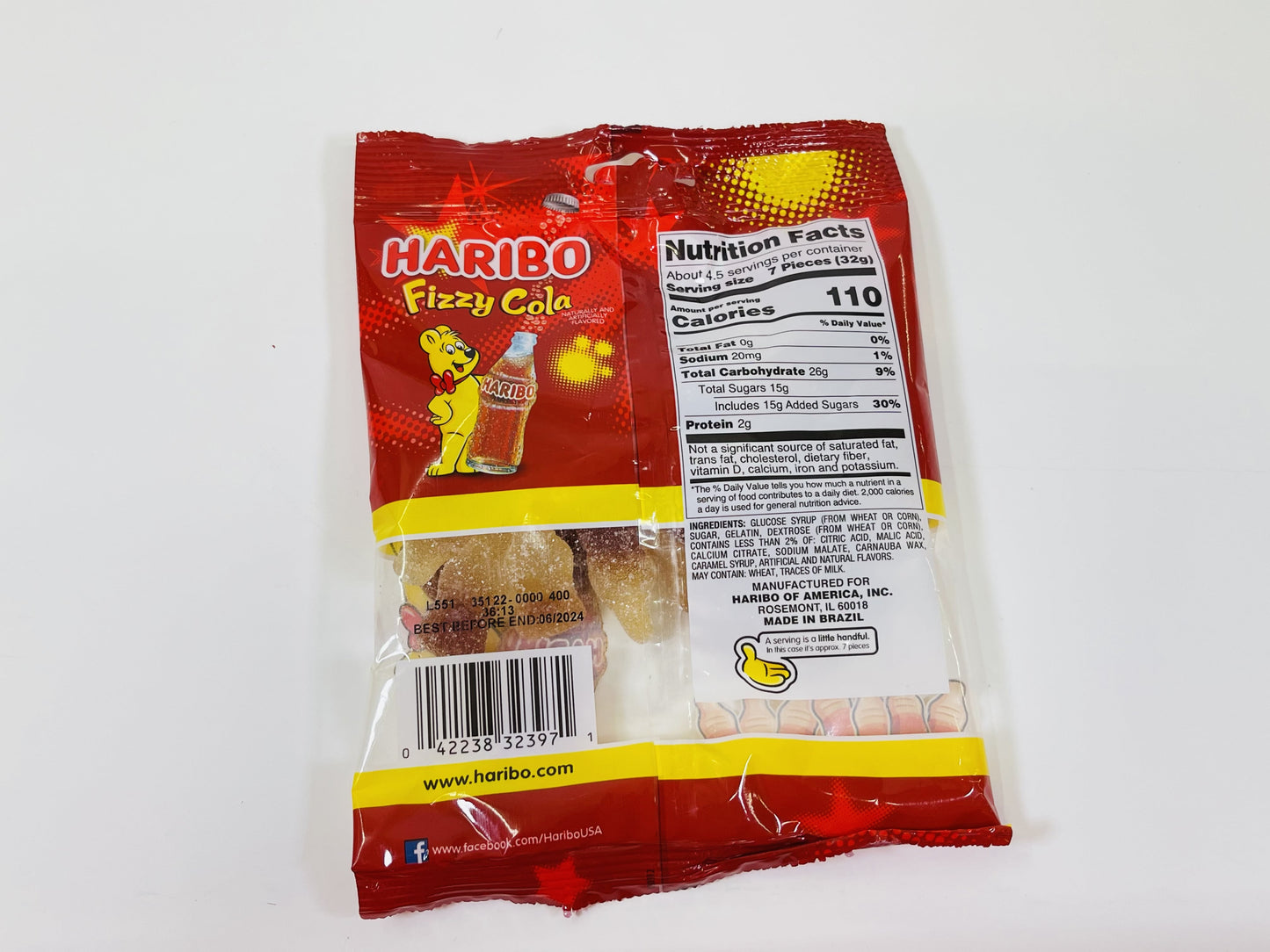 HARIBO GUMMY PEG BAGS