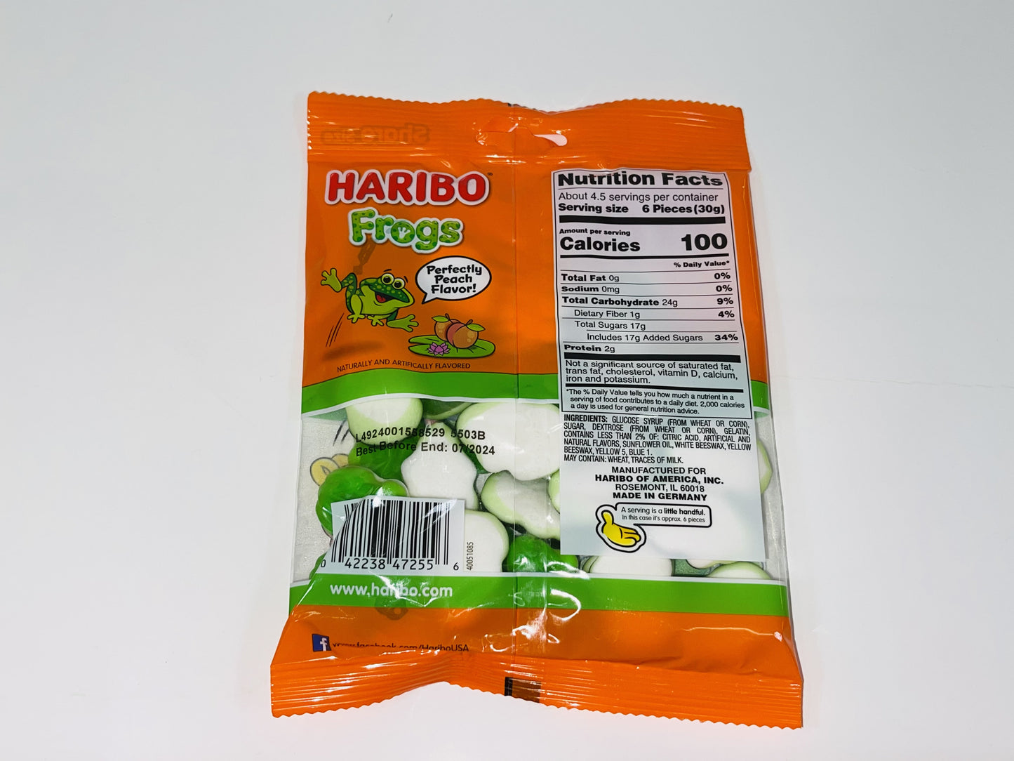 HARIBO GUMMY PEG BAGS