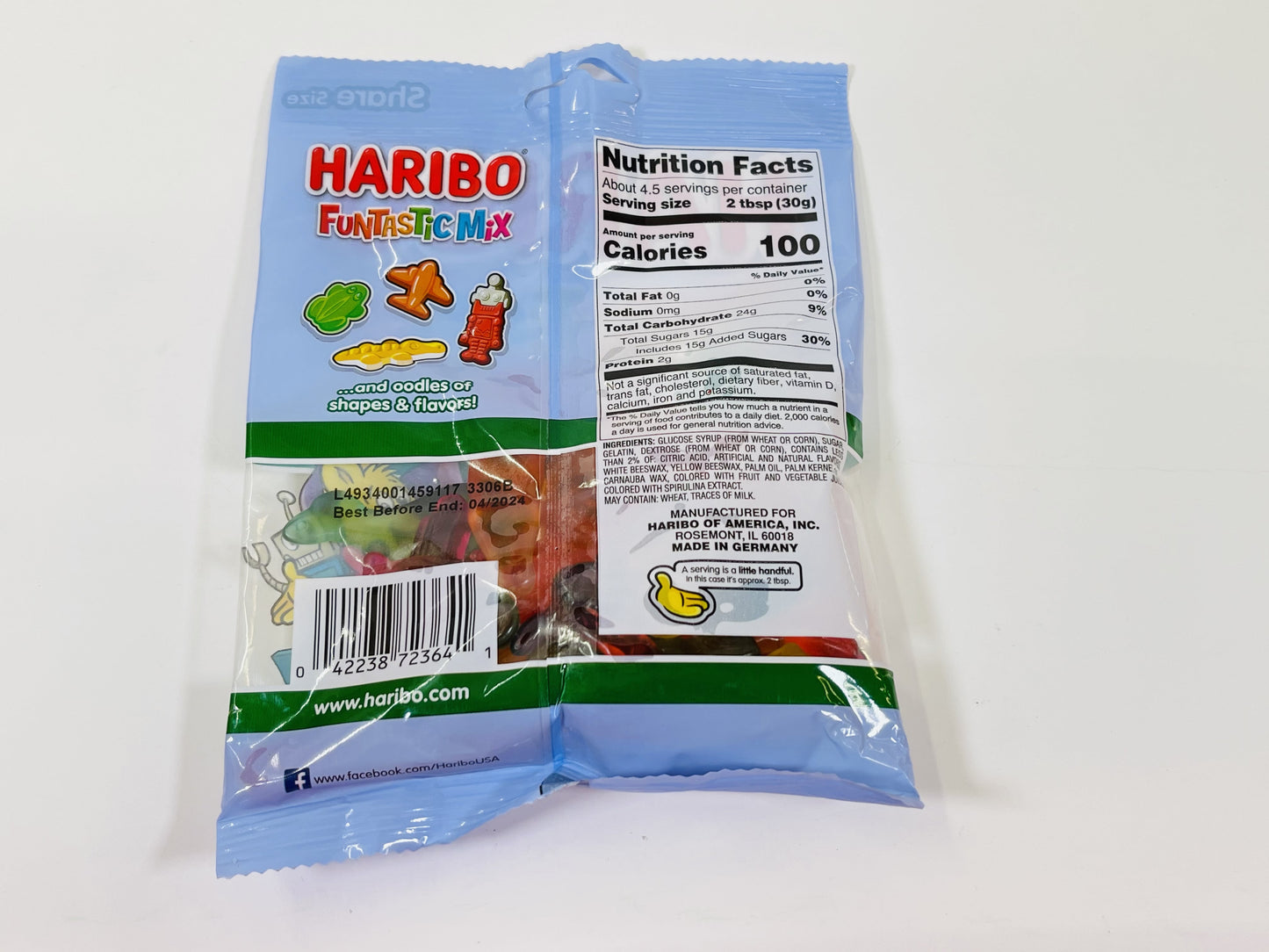 HARIBO GUMMY PEG BAGS