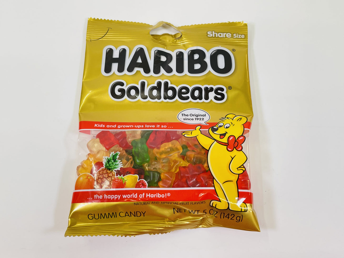 HARIBO GUMMY PEG BAGS
