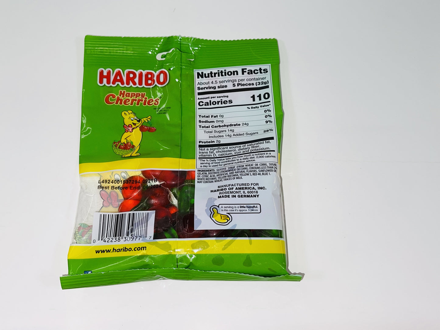 HARIBO GUMMY PEG BAGS