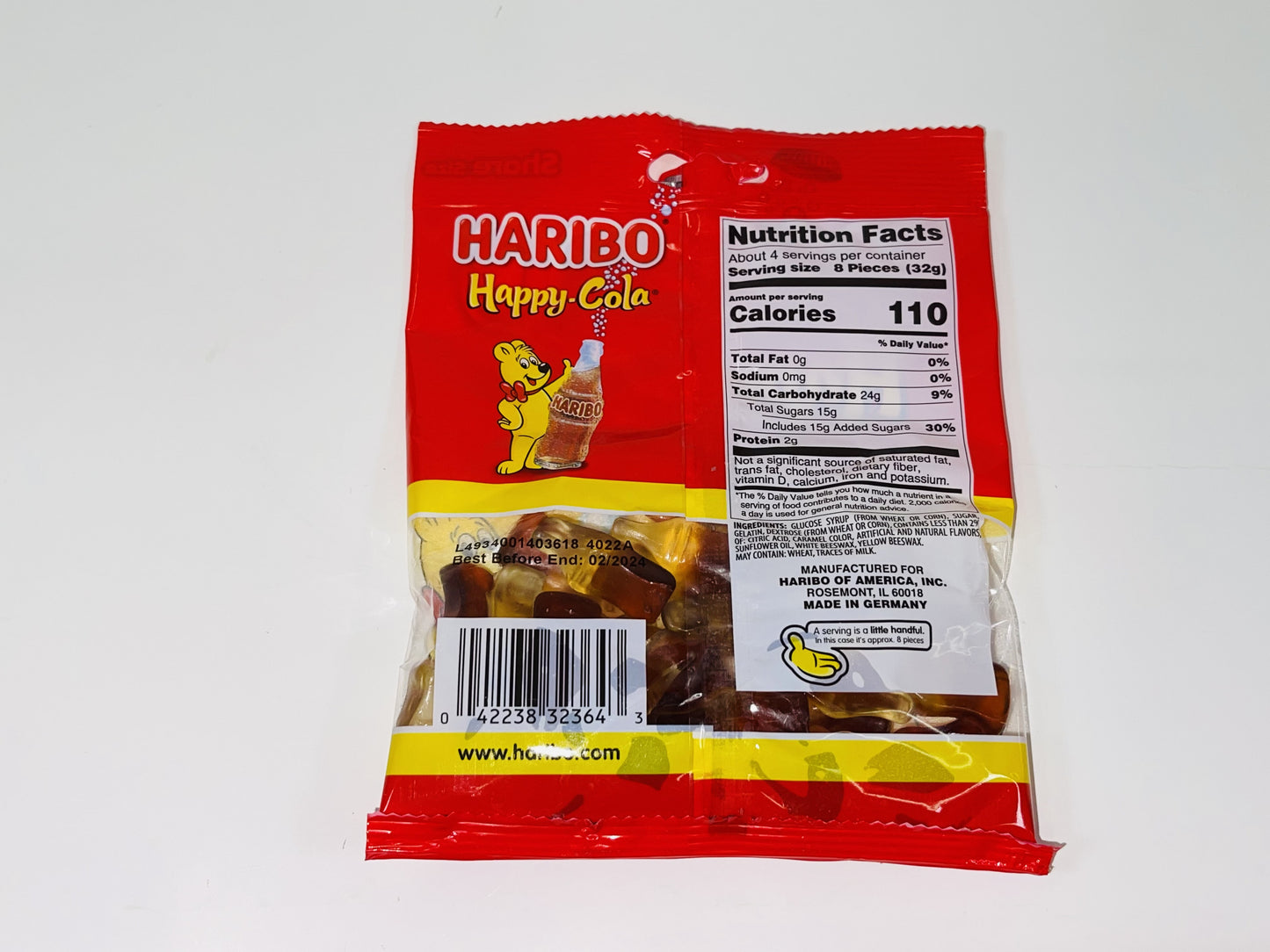 HARIBO GUMMY PEG BAGS
