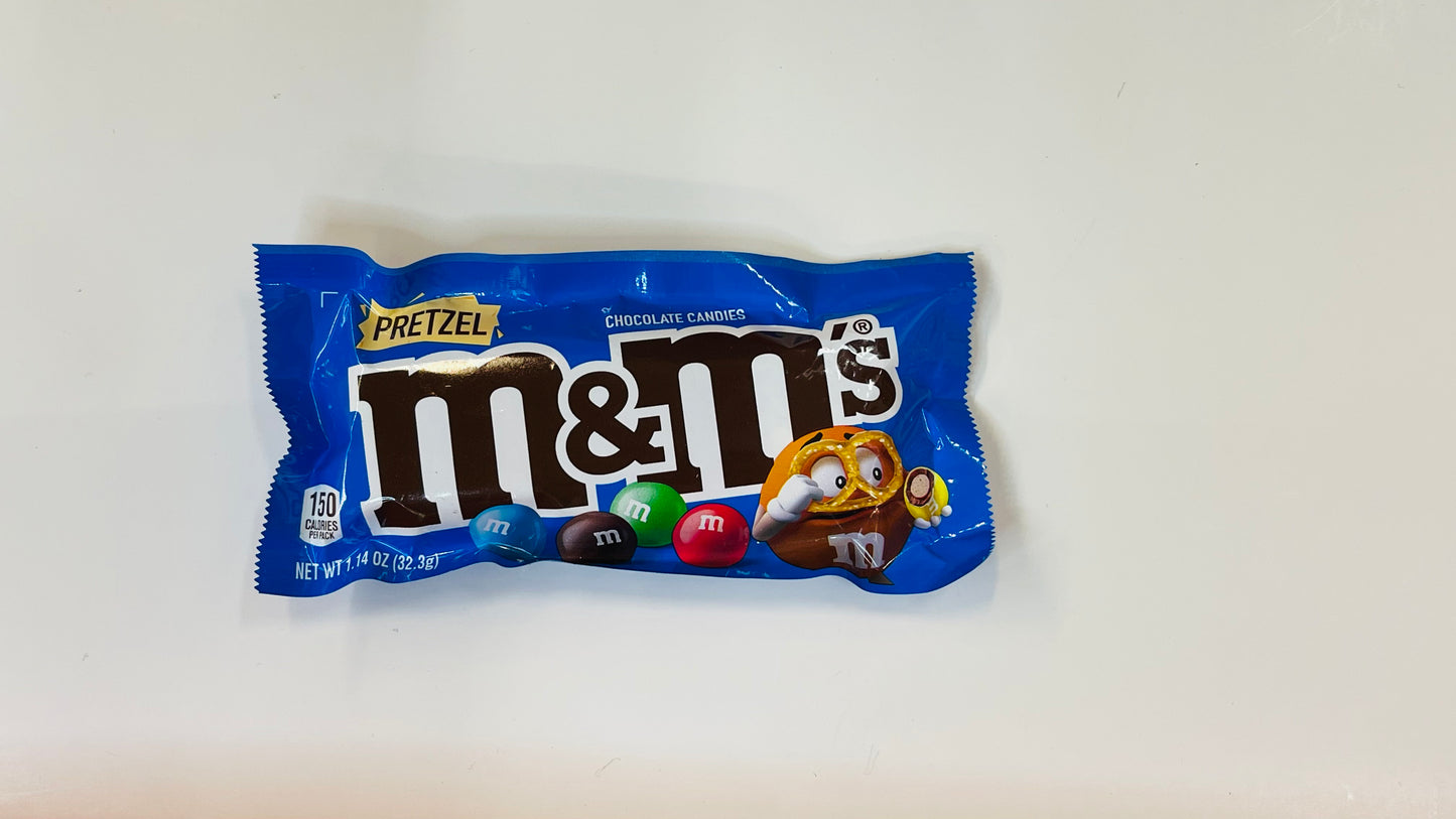 Pretzel flavoured m&m's