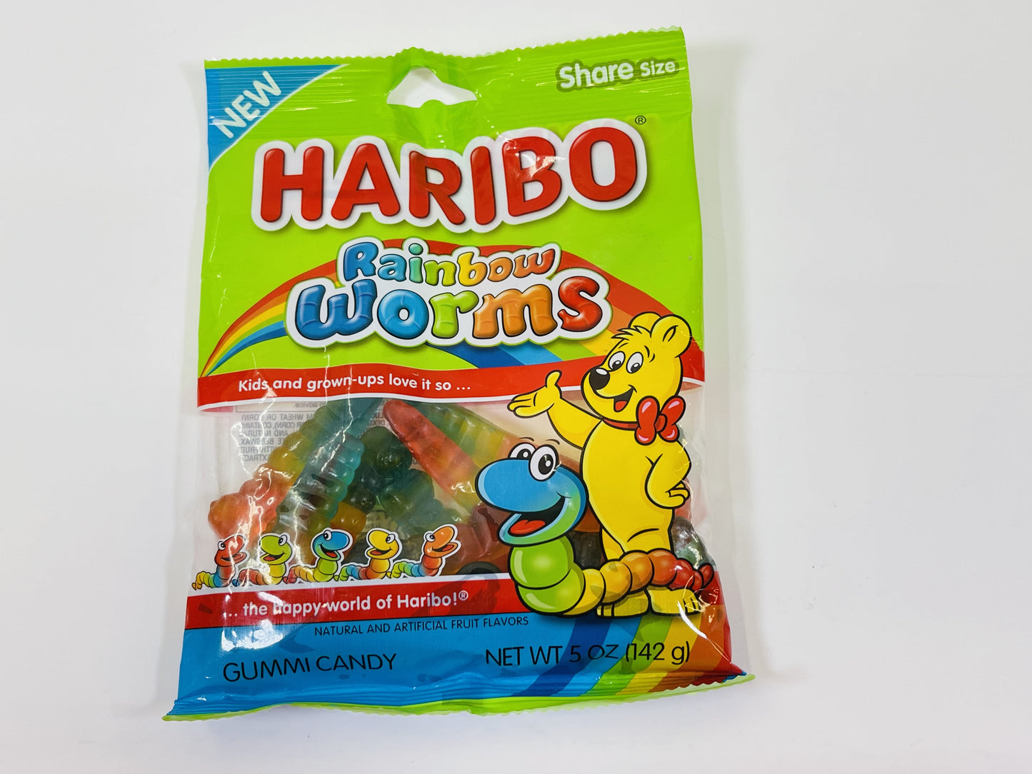 HARIBO GUMMY PEG BAGS