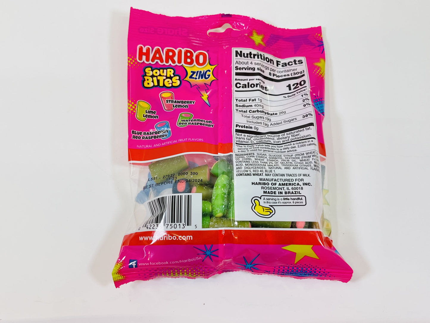 HARIBO GUMMY PEG BAGS