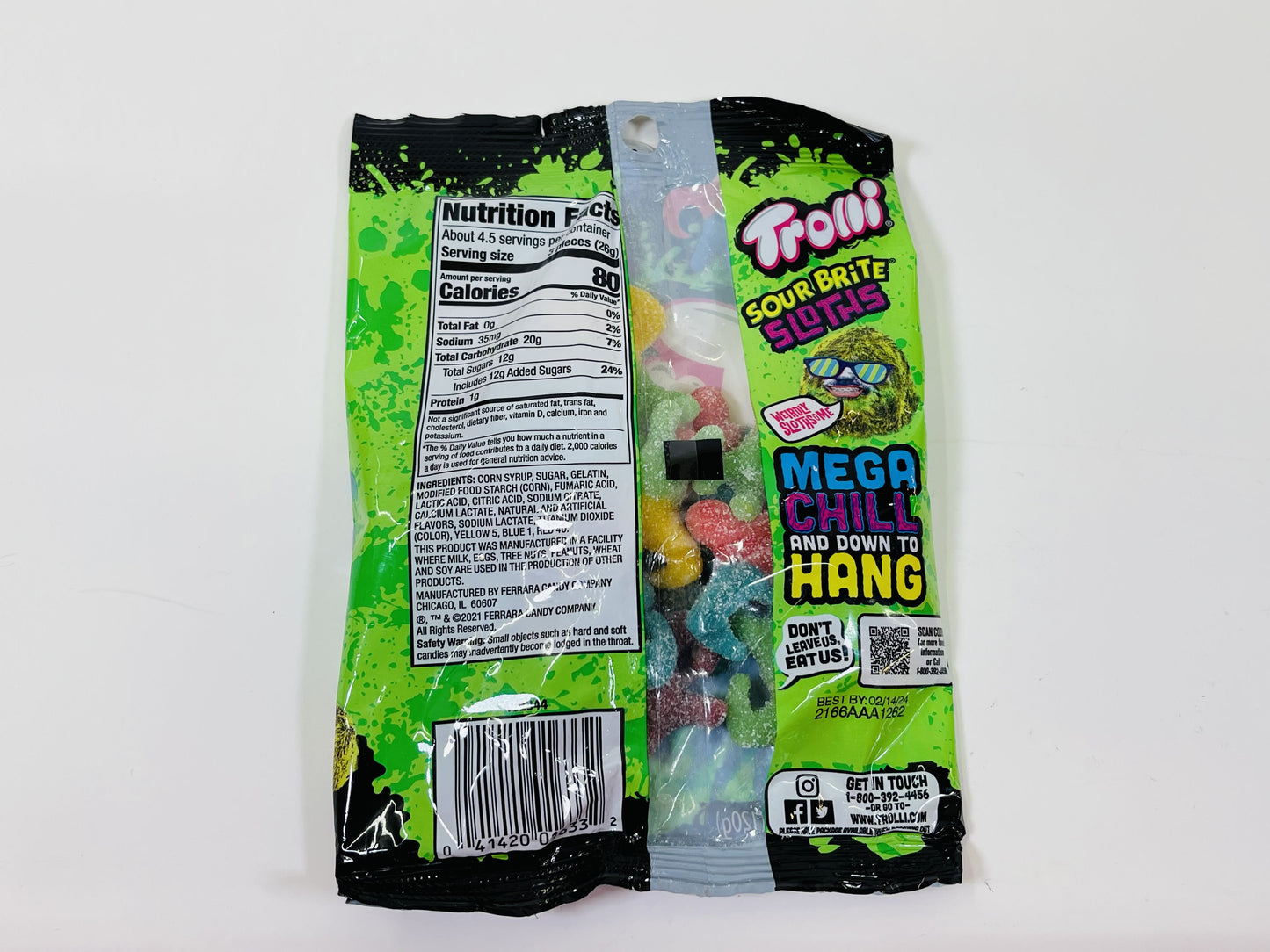 TROLLI GUMMY PEG BAGS
