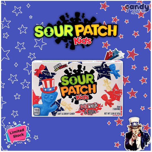 Sour Patch Red White & Blue
