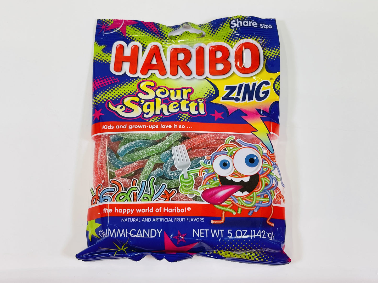 HARIBO GUMMY PEG BAGS