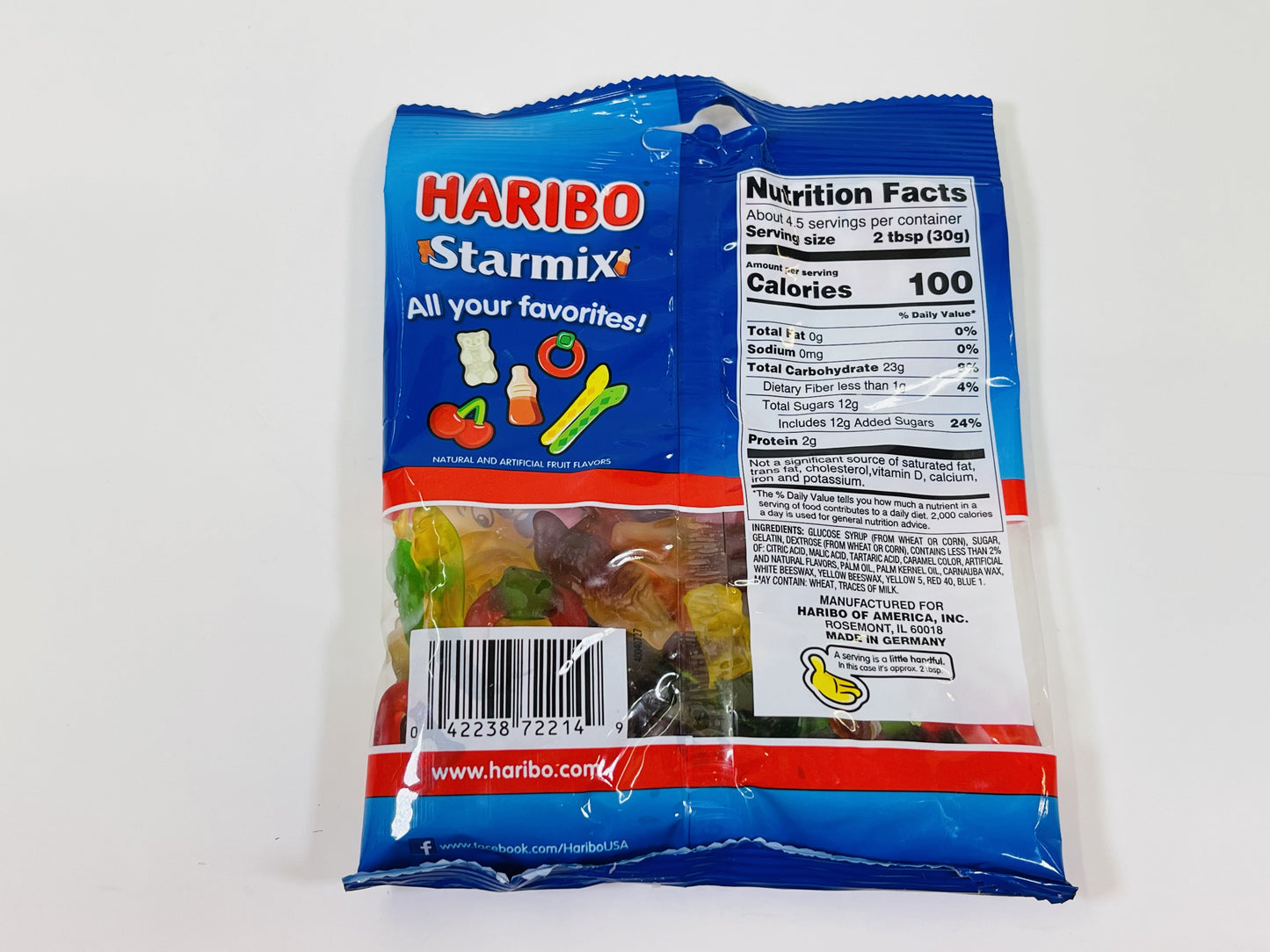 HARIBO GUMMY PEG BAGS