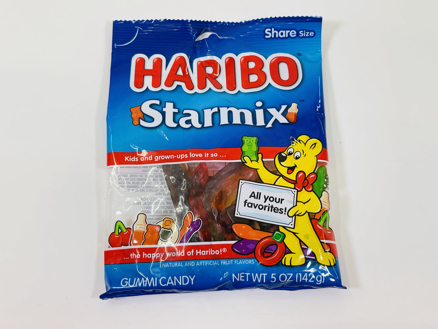 HARIBO GUMMY PEG BAGS