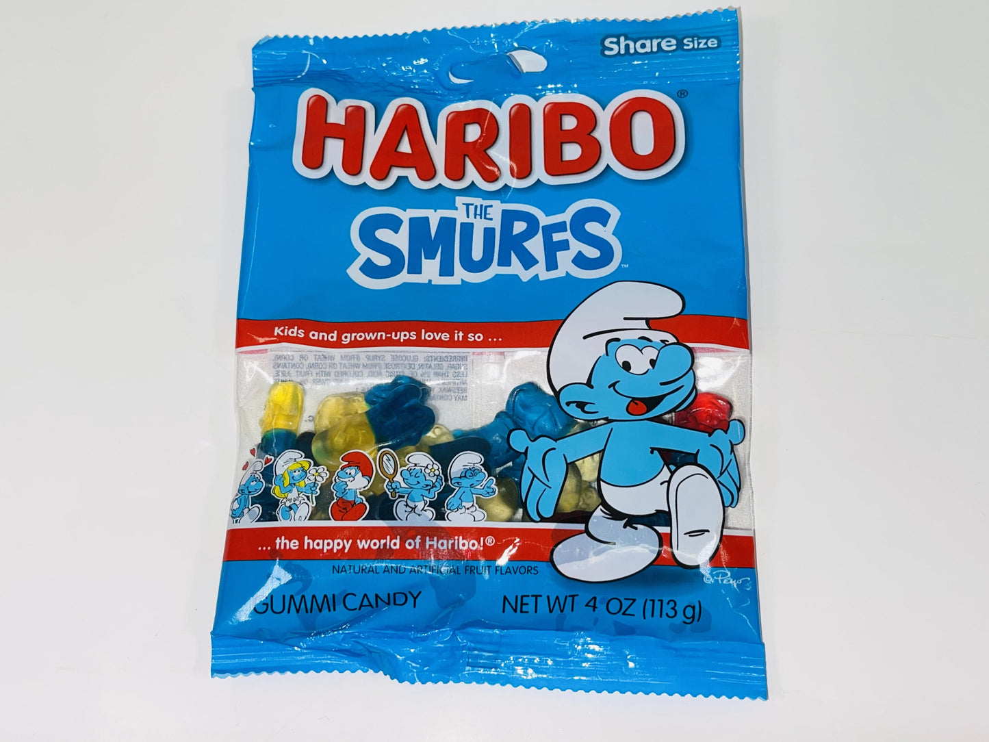 HARIBO GUMMY PEG BAGS