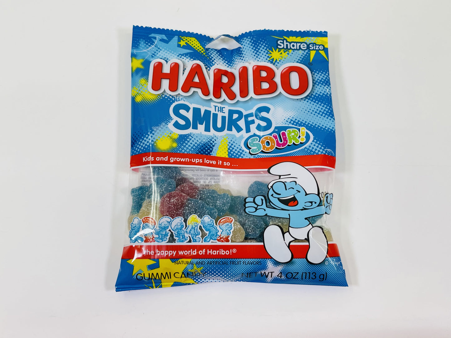 HARIBO GUMMY PEG BAGS