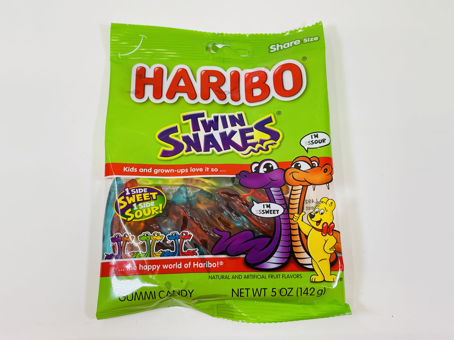 HARIBO GUMMY PEG BAGS
