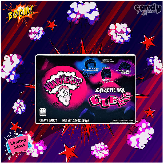 Warheads Galactic Mix Cubes