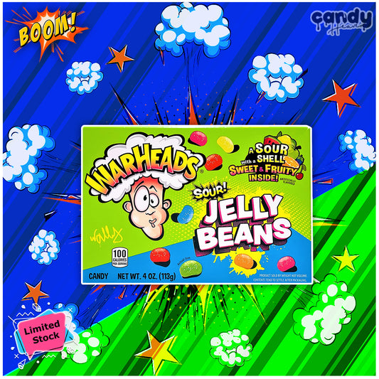Warheads Sour Jelly Beans