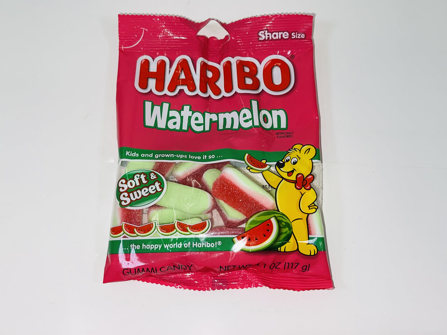 HARIBO GUMMY PEG BAGS
