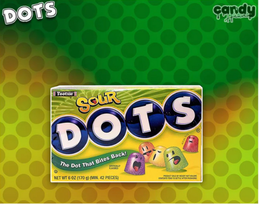 Sour Dots Candy Theatre Box