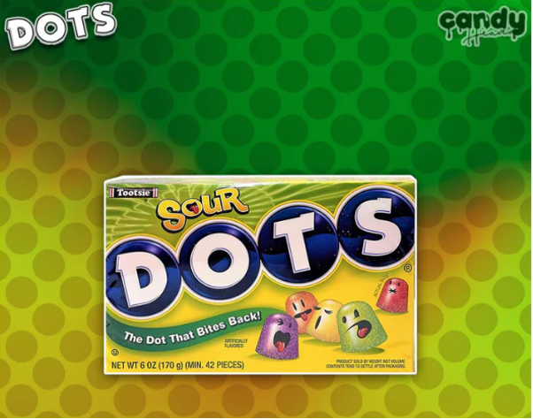 Sour Dots Candy Theatre Box