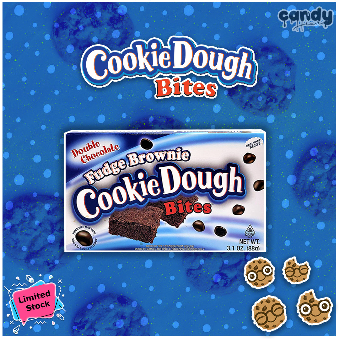 Fudge Brownie Cookie Dough Bites Theatre Pack – Candy Heaven