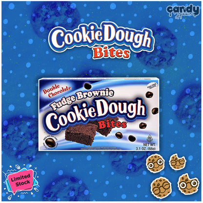 Fudge brownie cookie dough bites