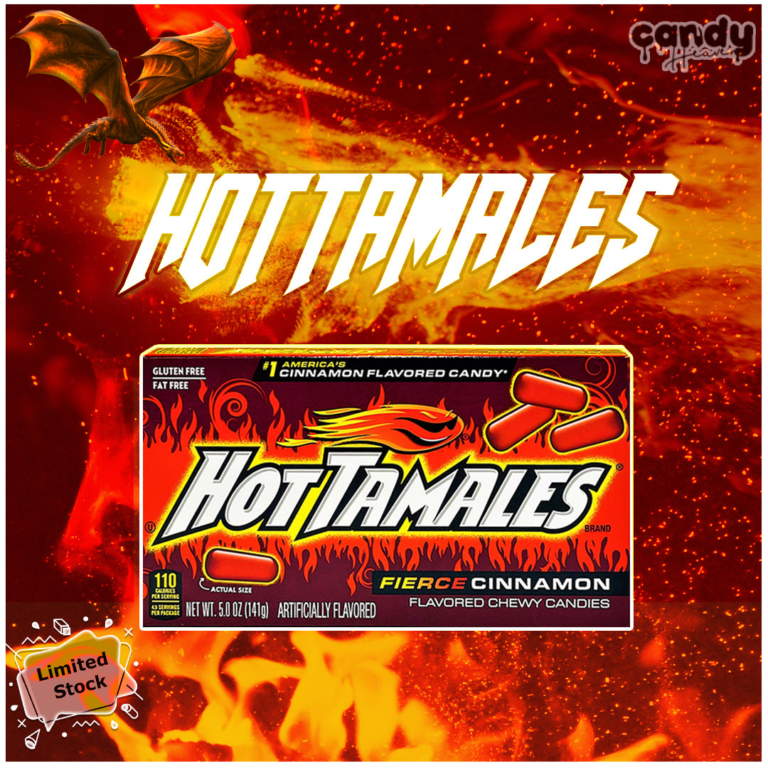 Hot Tamales Cinnamon Flavored Candies