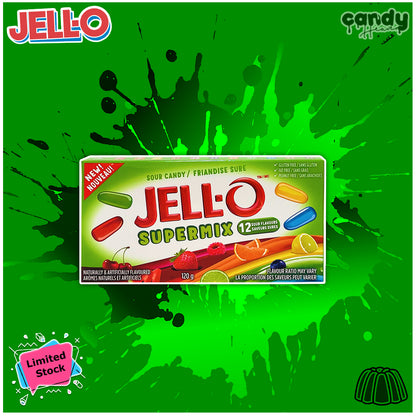 Sour Candy Jell-O Super Mix