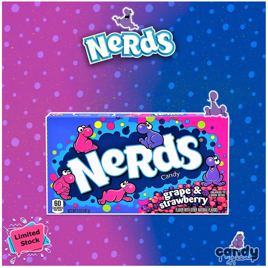 Nerds Grape and Strawberry Candy