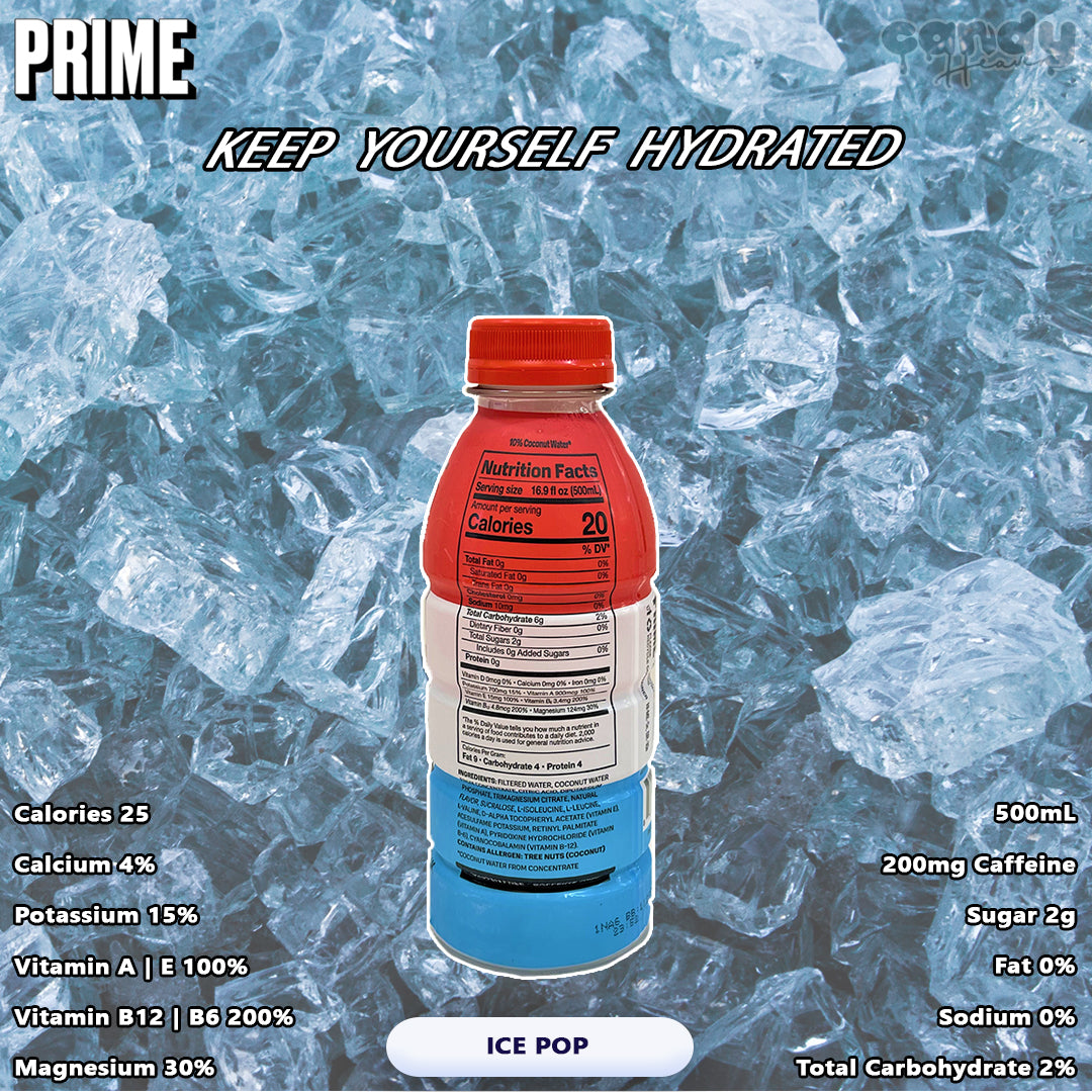Blue Raspberry Prime Nutrition Facts