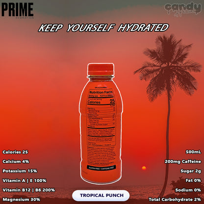 Tropical Punch Prime Nutrition Facts