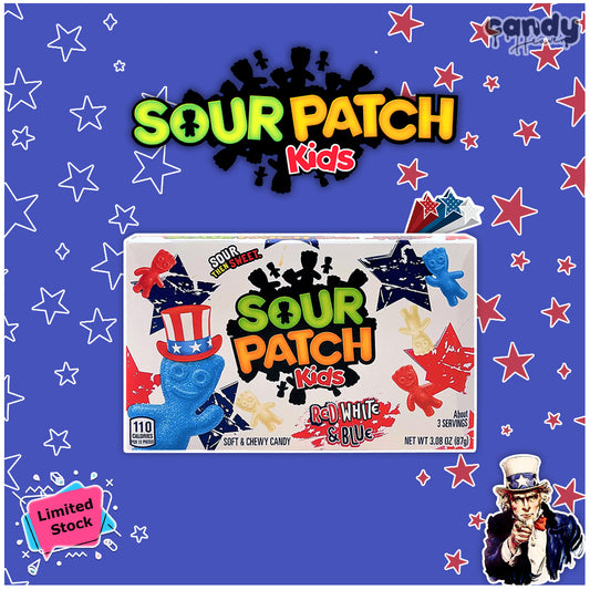 Sour Patch Red White & Blue